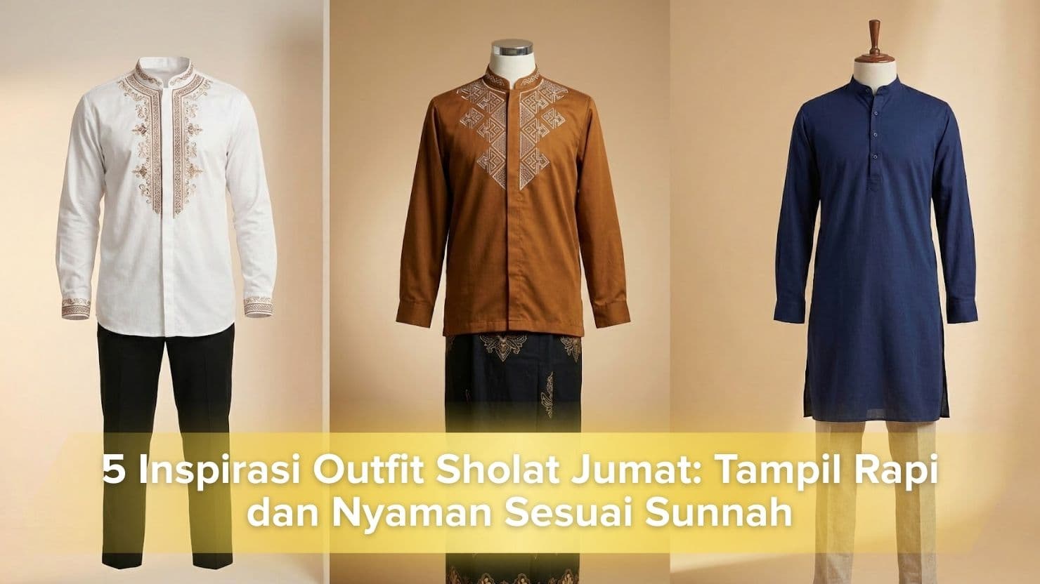 image of 5 Inspirasi Outfit Sholat Jumat: Tampil Rapi dan Nyaman Sesuai Sunnah